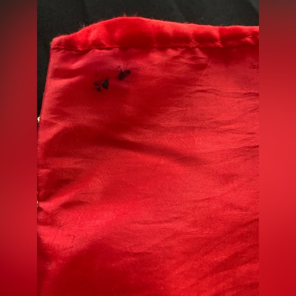 Vintage Christmas Stocking, Preloved, 17in long - Picture 3 of 3